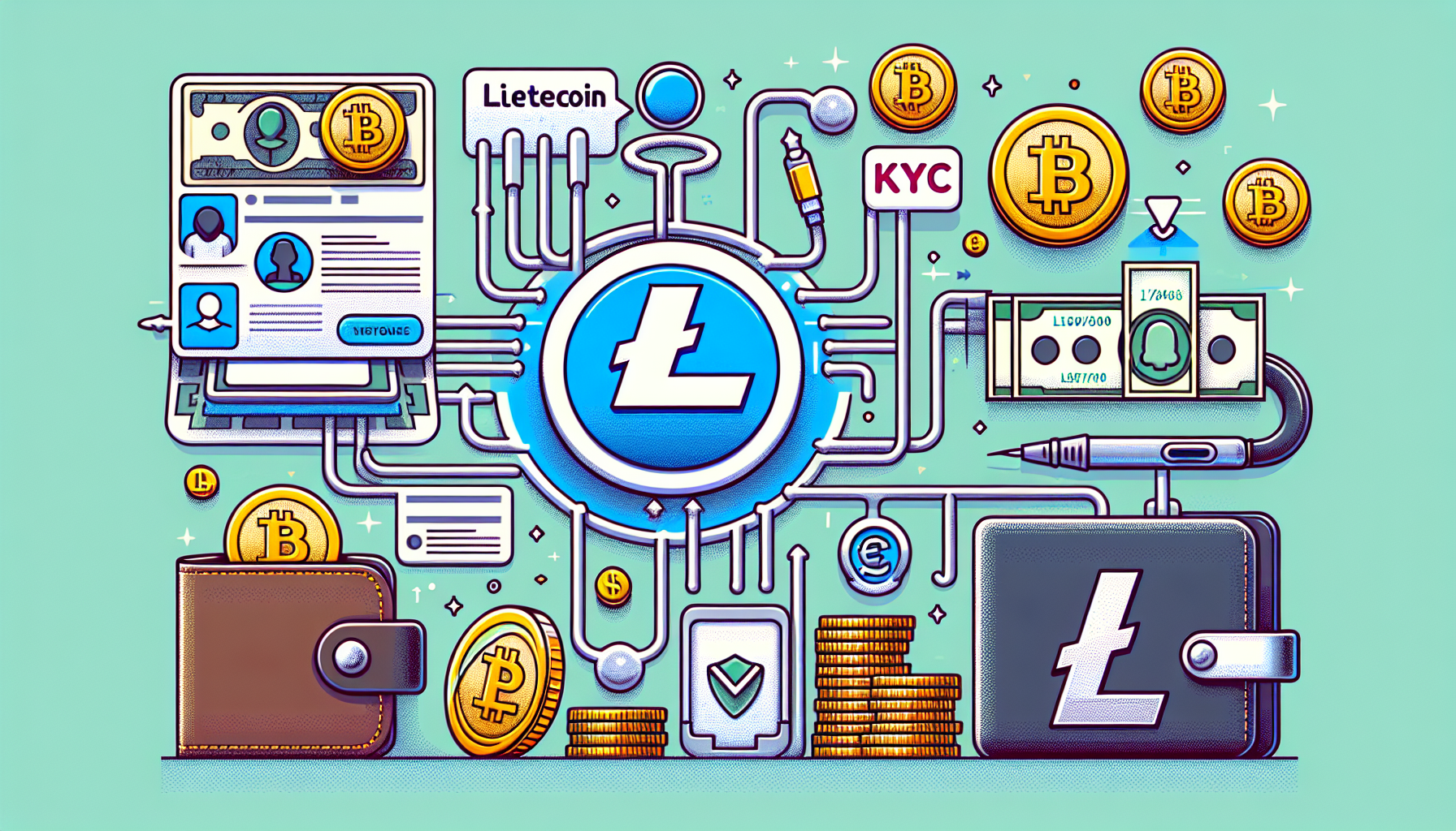 How to convert Litecoin to fiat currency without KYC